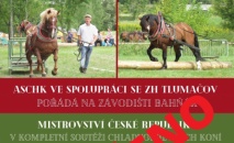 MČR v kompletní soutěži chladnokrevných koní jednospřeží a dvojspřeží a MČR v ovladatelnosti s kládou a těžkém tahu jednospřeží - ZRUŠENO 