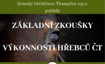 Základní zkoušky výkonnosti hřebců ČT 2021