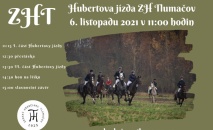 Hubertova jízda ZH Tlumačov 2021